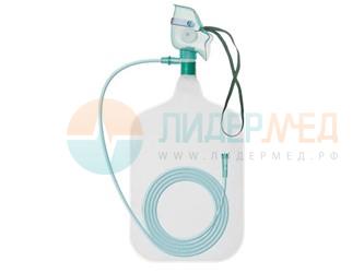 Маска кислородная нереверсивная с трубкой соединительной Mederen